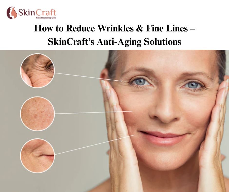 How to Reduce Wrinkles & Fine Lines – SkinCraft’s Anti-Aging Solutions