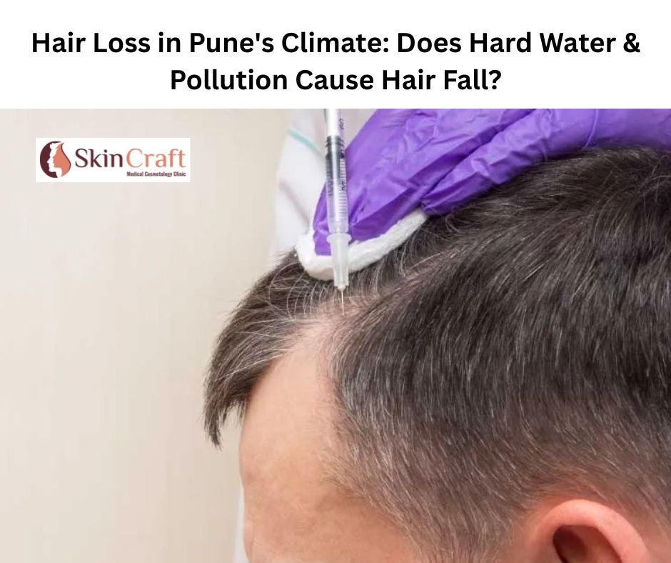 Hair Loss in Pune? Hard Water & Pollution Hair Fall Treatment | SkinCraft