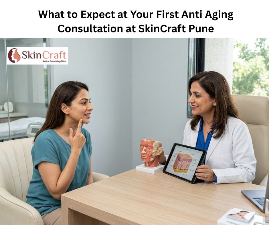 What to Expect at Your First Anti Aging Consultation at SkinCraft Pune