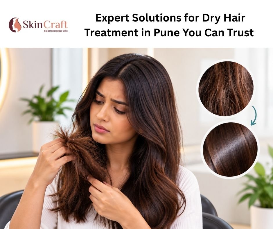 Expert Dry Hair Treatment in Pune Near You | SkinCraft
